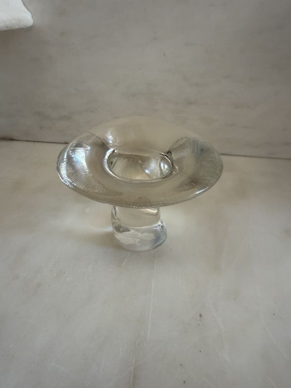 Viking Glass Pisces Glass Mushroom