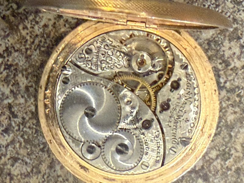 Antique Elgin Double Hunter Pocket Watch Circa 1895 11172506 Gold Content Unknown