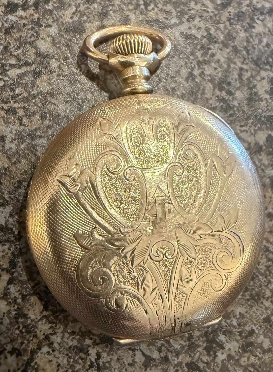 Antique Elgin Double Hunter Pocket Watch Circa 1895 11172506 Gold Content Unknown