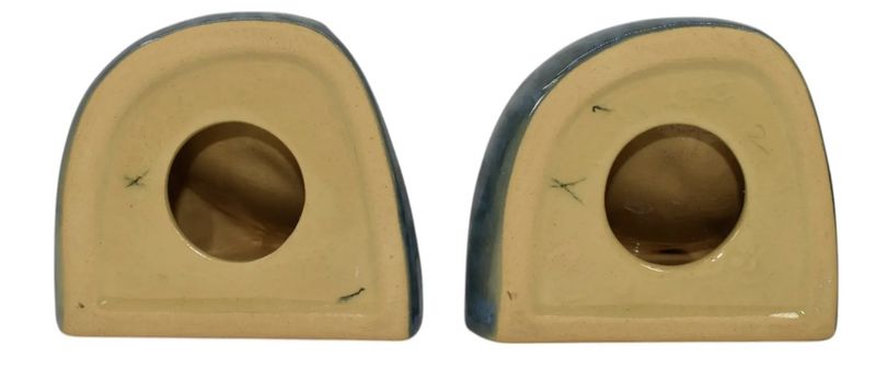 Roseville Pottery Wincraft Blue Bookends