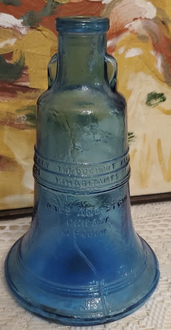 Pass and Stow Philadelphia Wheaton NJ Aqua Glass Bottle