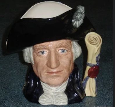 Royal Doulton Toby Mug George Washington 1982