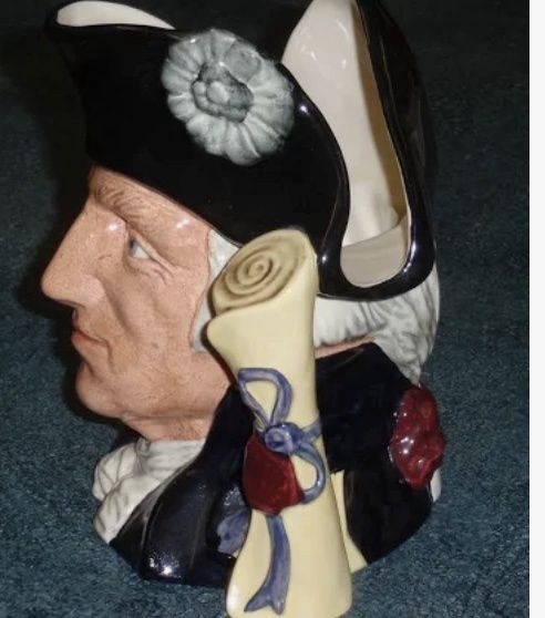 Royal Doulton Toby Mug George Washington 1982