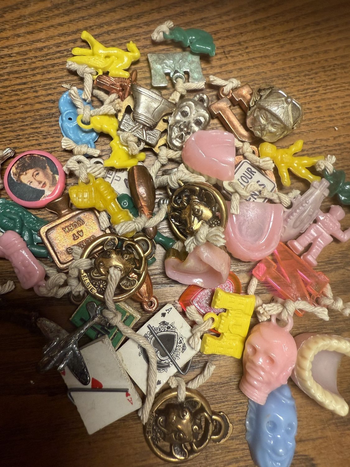 Vintage 50s-70s Miniature Cracker Jack/Vending Machine Trinkets EACH EACH