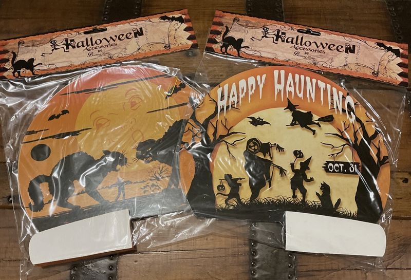 Bethany Lowe Halloween Happy Haunting Honeycomb Centerpiece Rosette—Retired 2016 Choice of 2