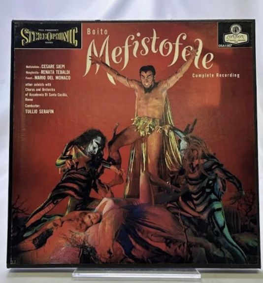 London Records Boito Mefostofele Complete Recording