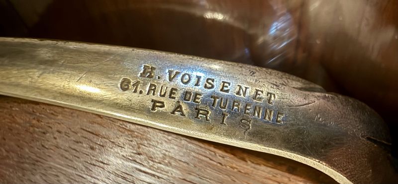 Georgian Sure De Table H. Voisenet Silversmith G1 Rue De Turenne Paris