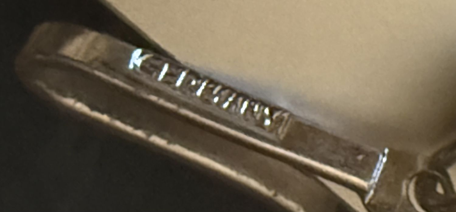 Vintage German Spinel and Square Cut Rhinestone Choker Necklace