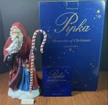 Pipka Candy Cane Claus Santa NIB 903/9700