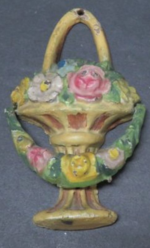 Iron Door Knocker-Woman or Flower Basket