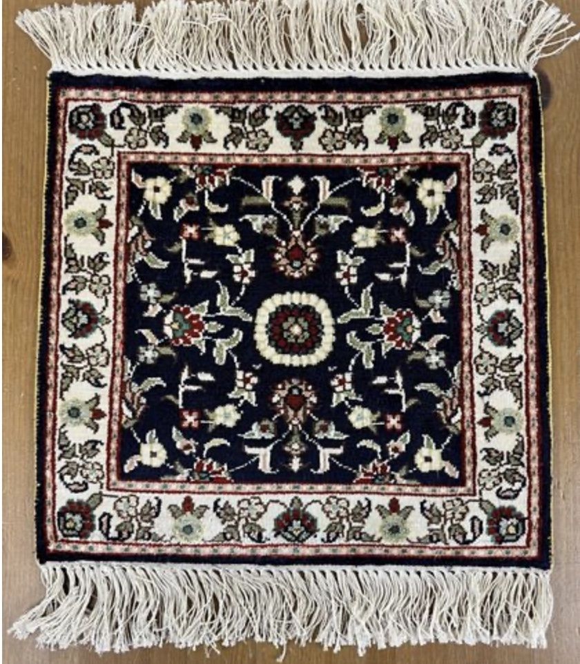 Silk Turkmen Kayseri Mat  Floral