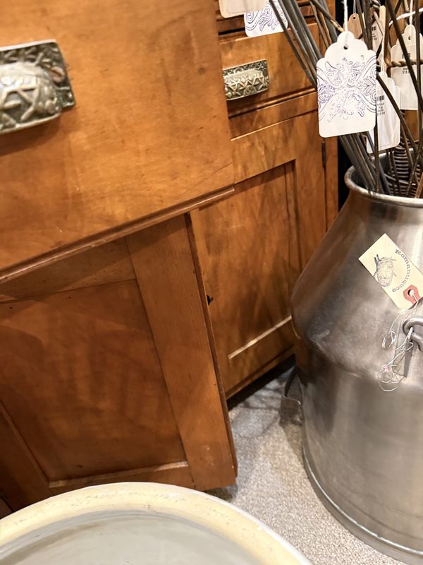 Copper-Top Hoosier Cabinet