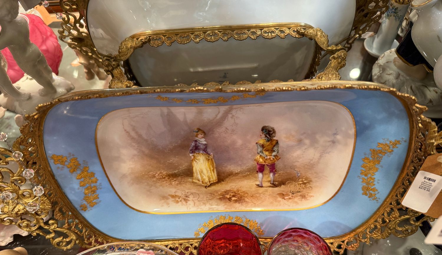 Sevres Decorative Victorian Centerpiece