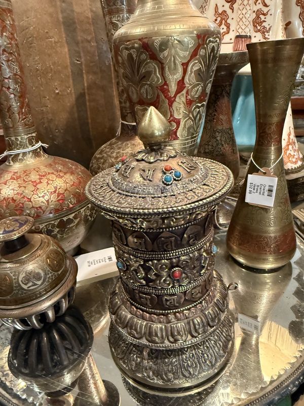 Tibetan Prayer  Wheel