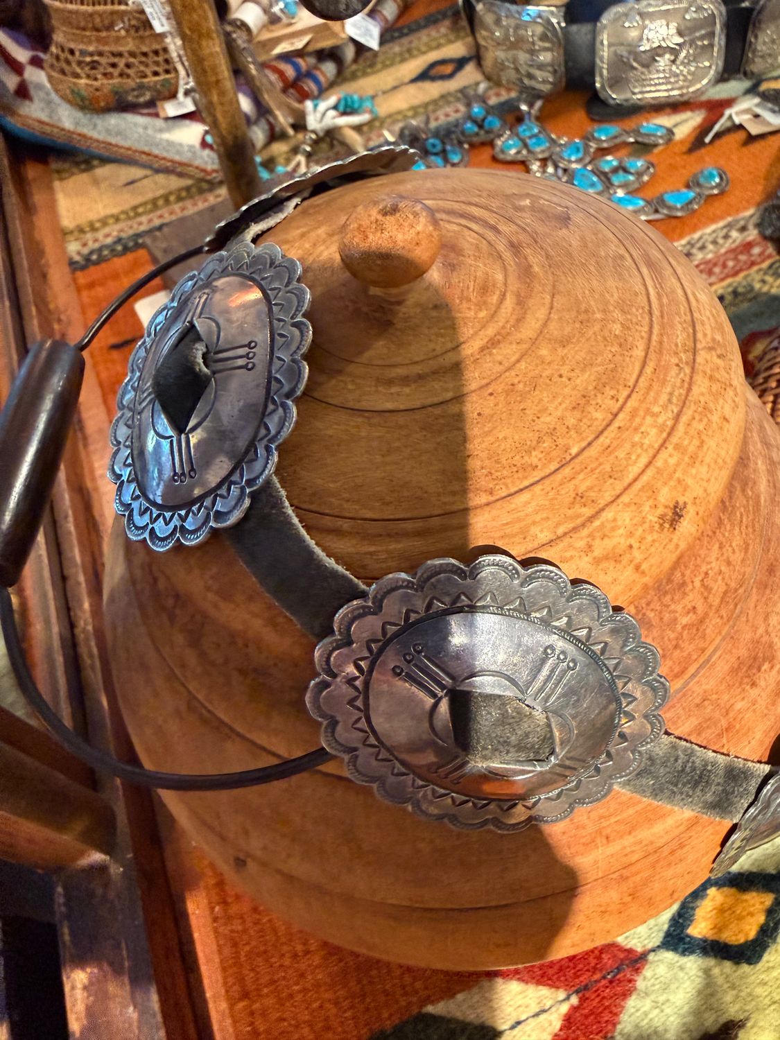 Large Peaseware Treen Maple w/Bale