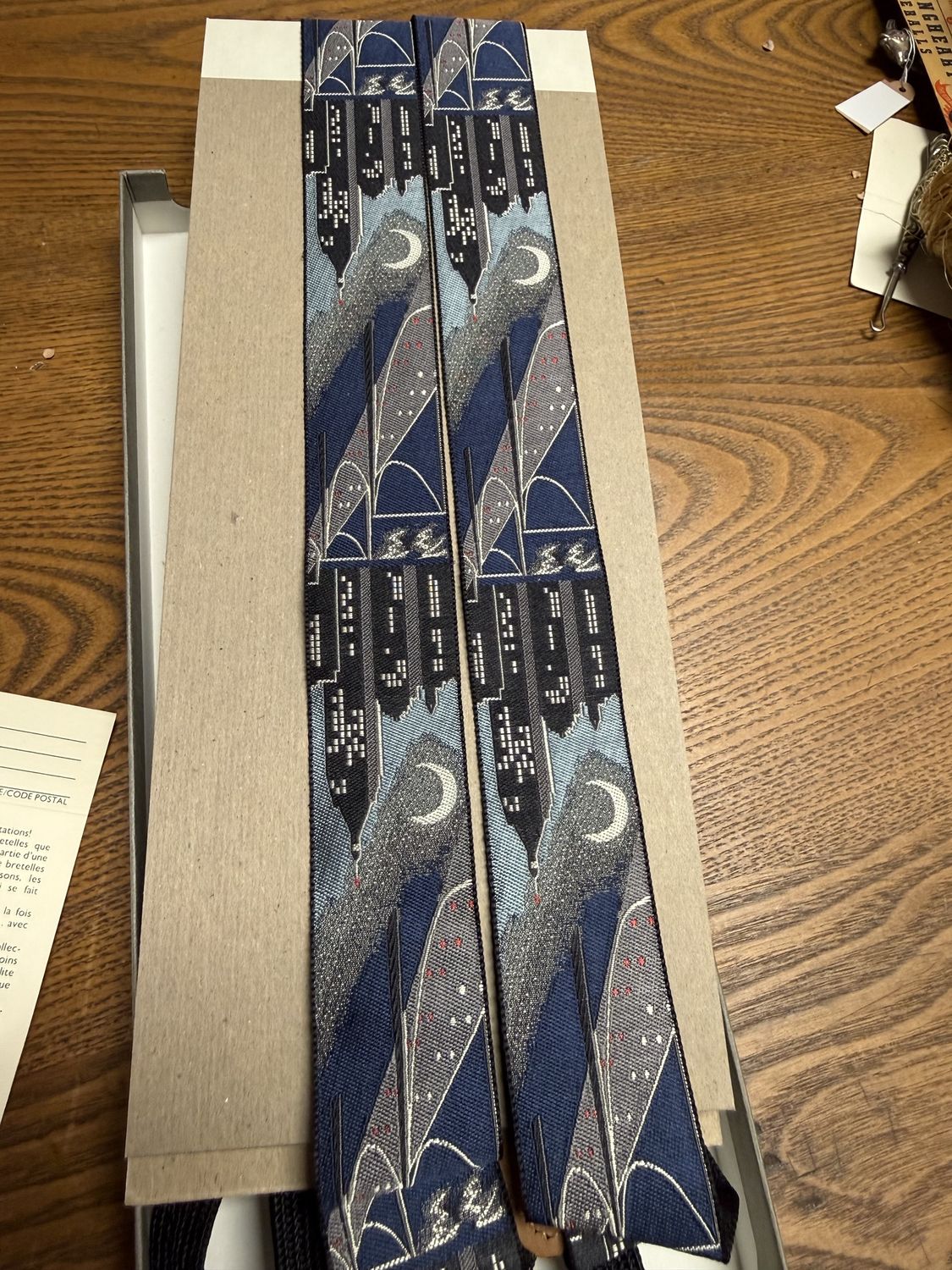 Trafalger Silk Suspenders NYC nos