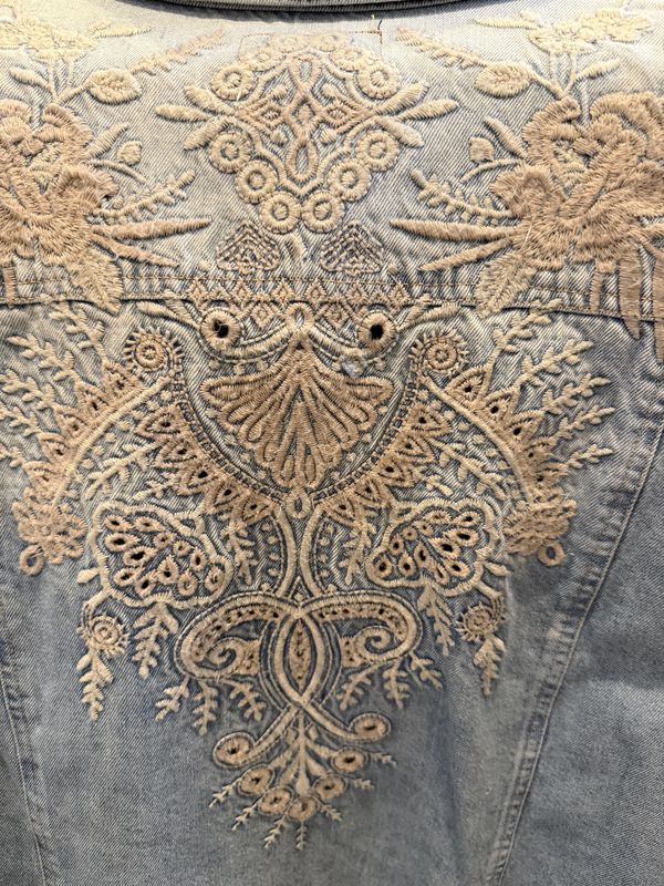 Johnny Was NOS Denim Jacket Medium