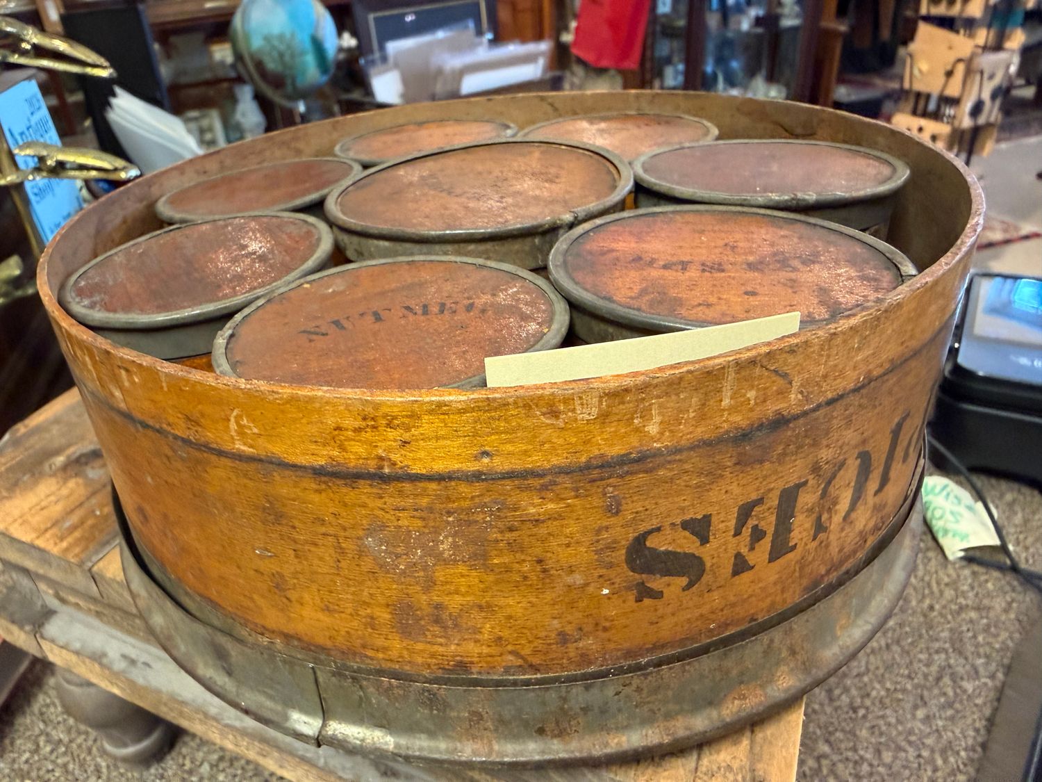 Antique Spice Set