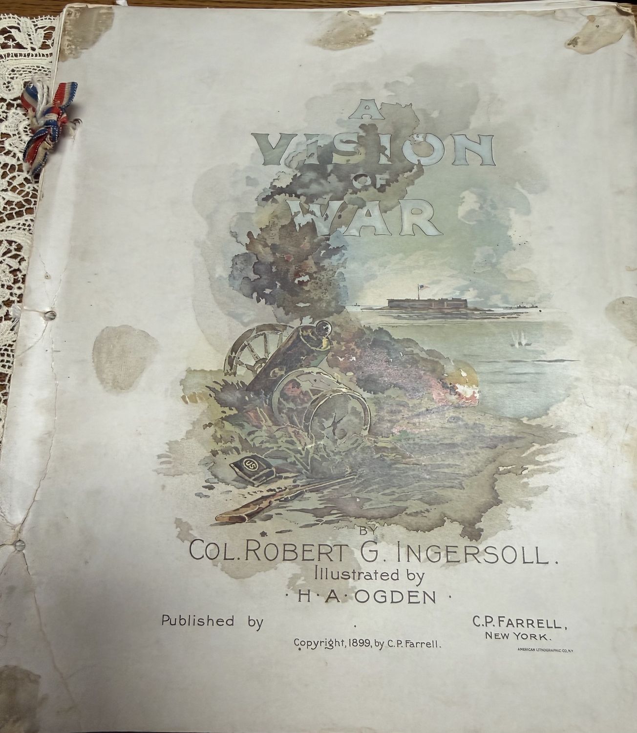 "A Vision of War" Booklet  1898