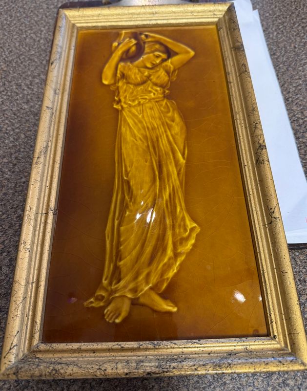 Framed  Victorian  Tile