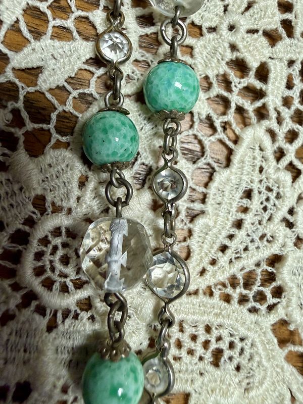 Peking Glass Crystal Necklace