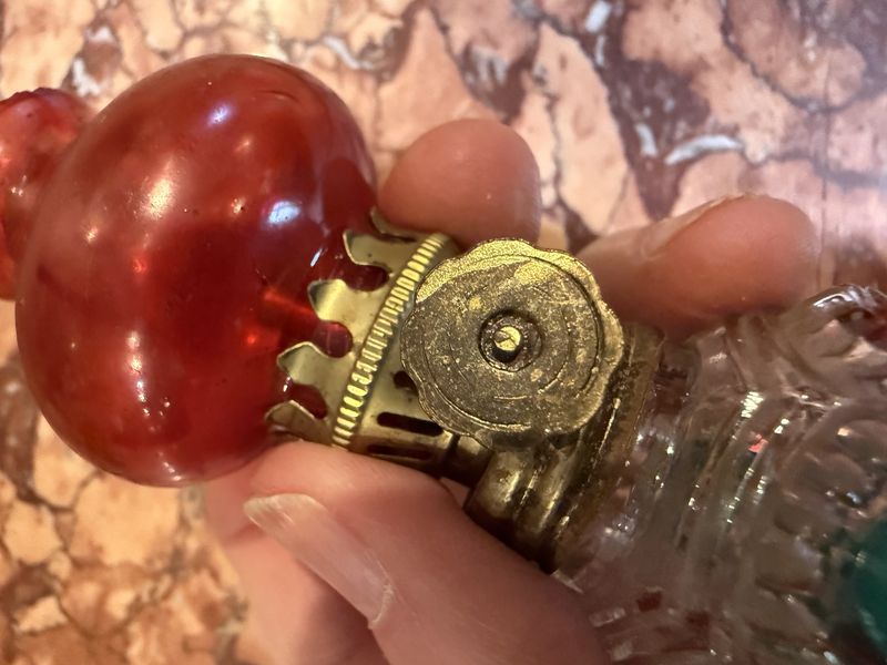 Vintage Genuine Miniature Oil Lamp Mid Century EACH