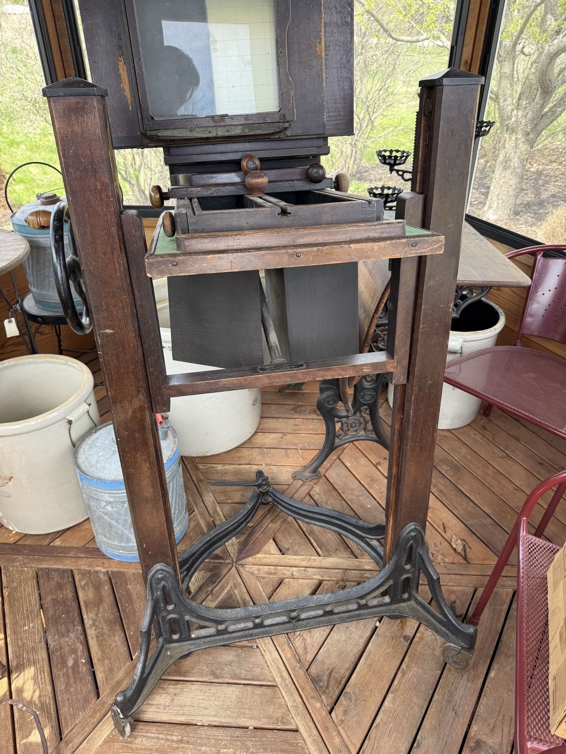 Kodak 10A Century Studio Camera and 1A Semi-Centennial Stand