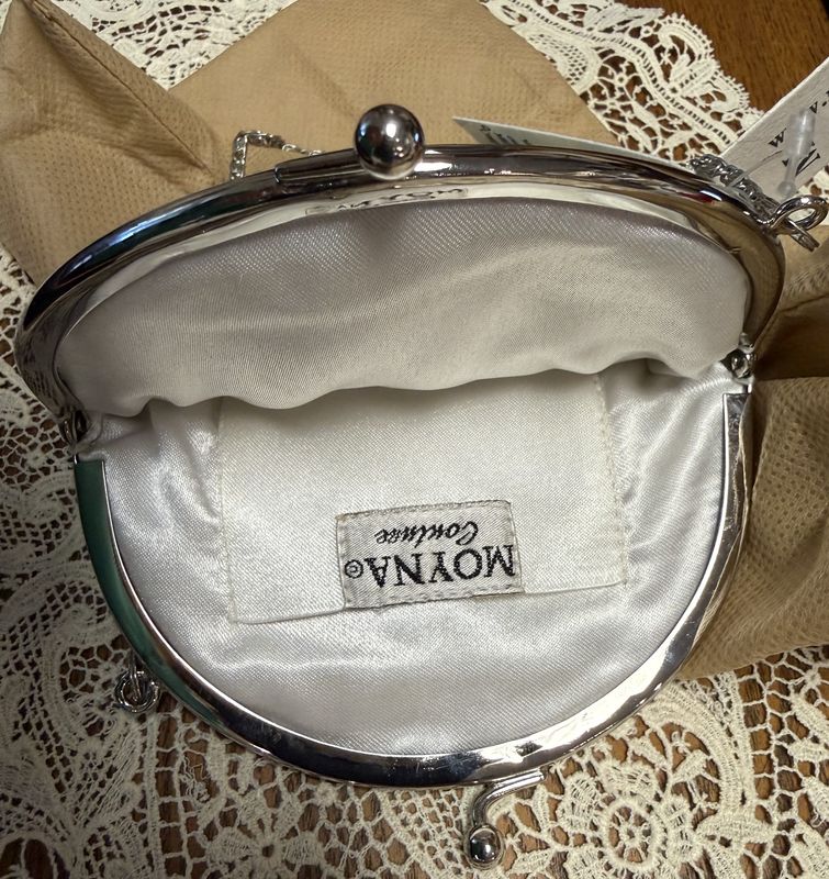 NWT Moyna Pastel Rhinestone Handbag w/ Bag and Tag