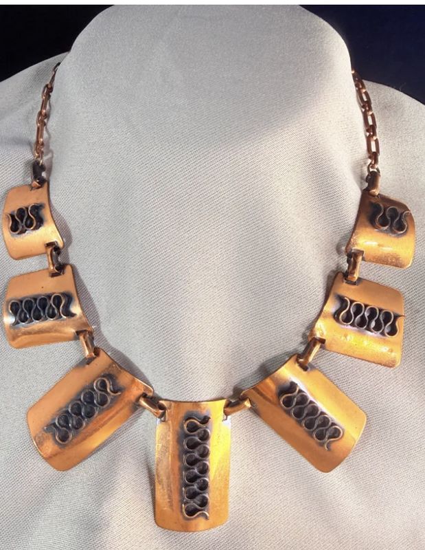 1950s Copper Necklace 2