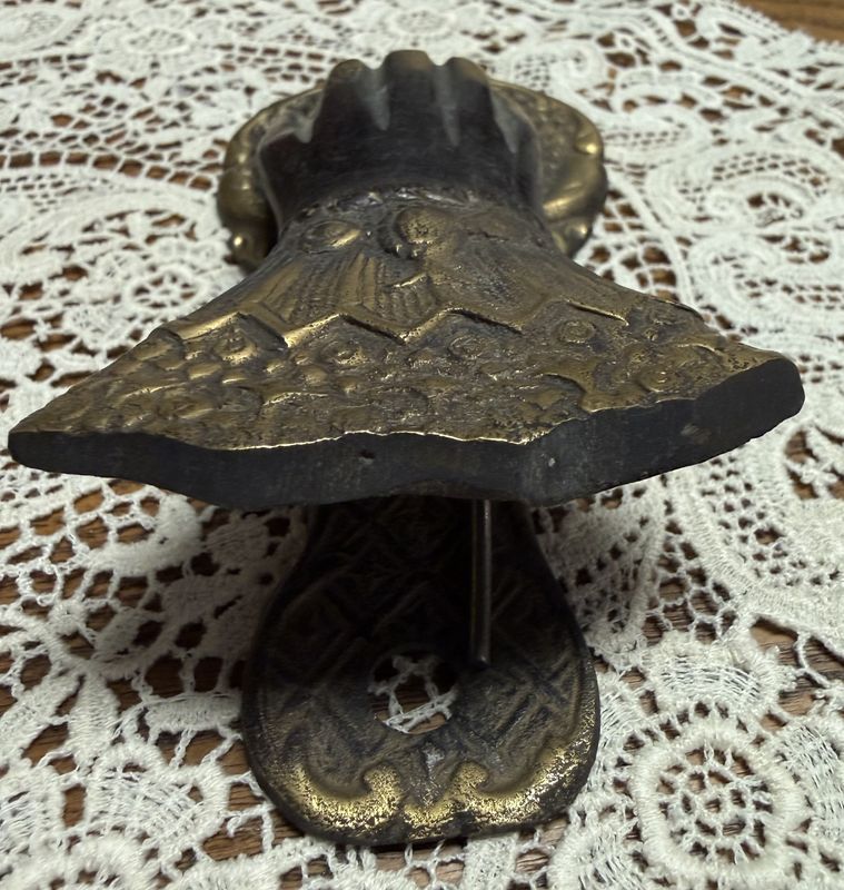 Antique Victorian Hand Clamp Clip