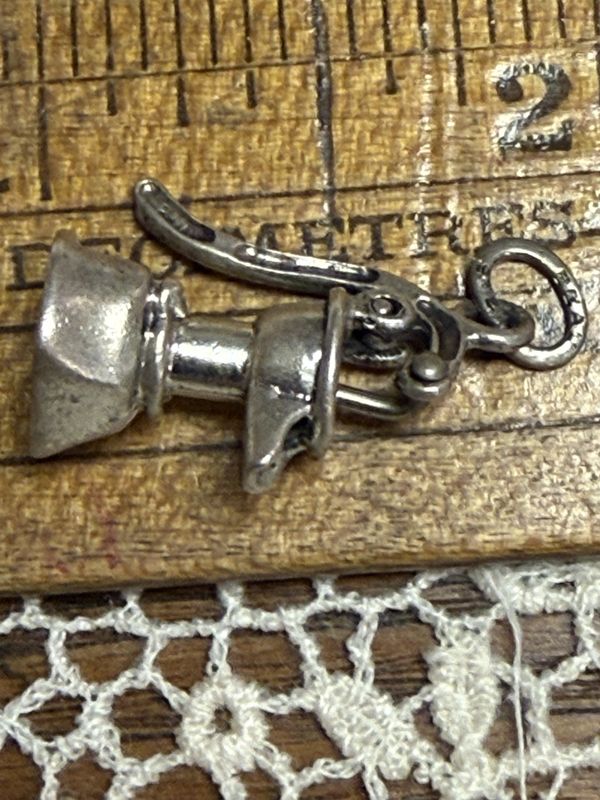 Beau Sterling Articulated Water Pump Charm