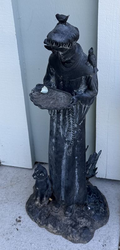 St. Francis of Assisi Saint of Animals and Nature Garden Metal Statue