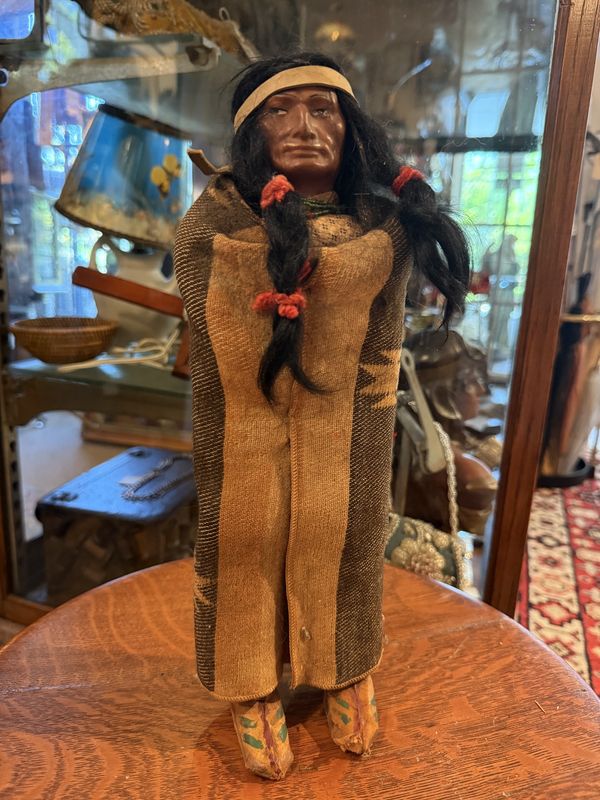 Antique Skookum Doll 13"