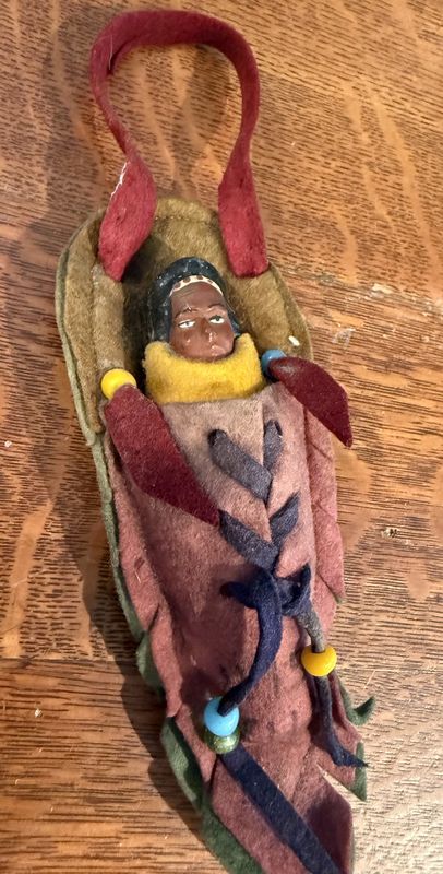 Antique Wisconsin Dells  Skookum Papoose Sounvenir