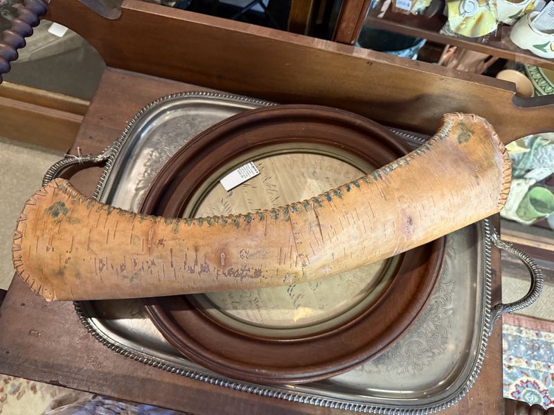 Birch Bark Canoe Hand Made 24" in Length