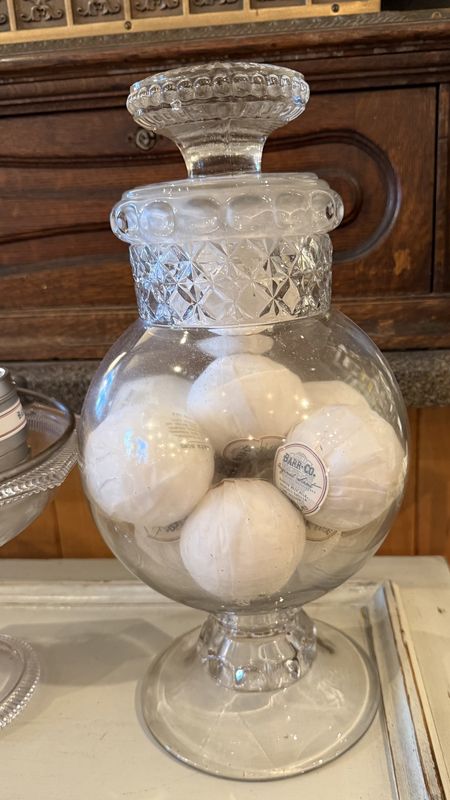 Ground Stopper Apothecary Bath Kitchen Jar