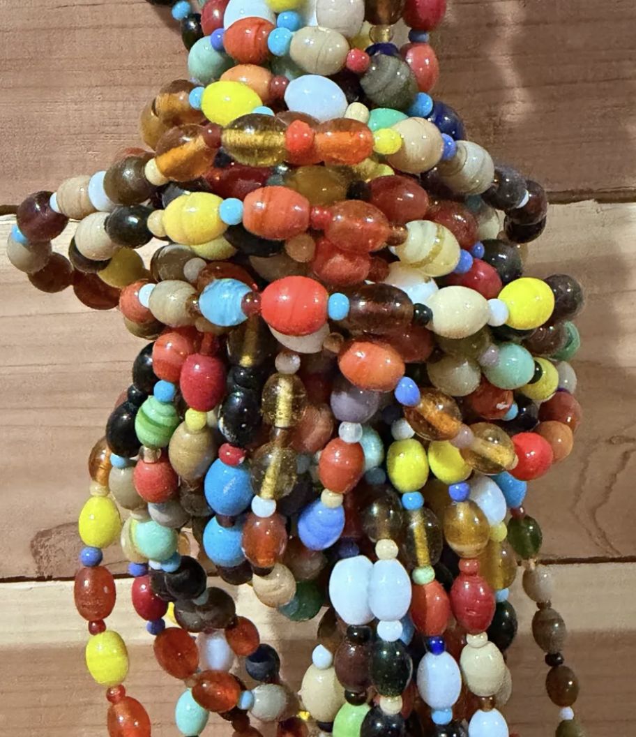 RARE-GLASS Bead Boho Door Curtain