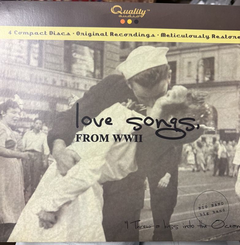 WWII Love Songs 4 CD Set OR The Music of WWII
