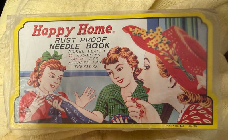 Happy Home Rust Proof Sewing Needle Booklet