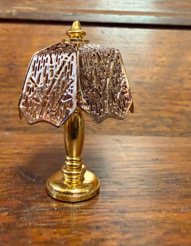 Punched Brass CHOICE Miniature Lamp EACH