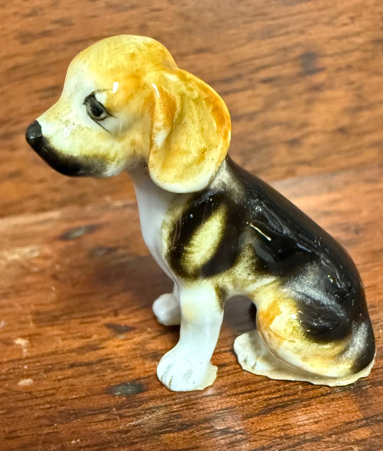 Vintage Mini Porcelain Beagle