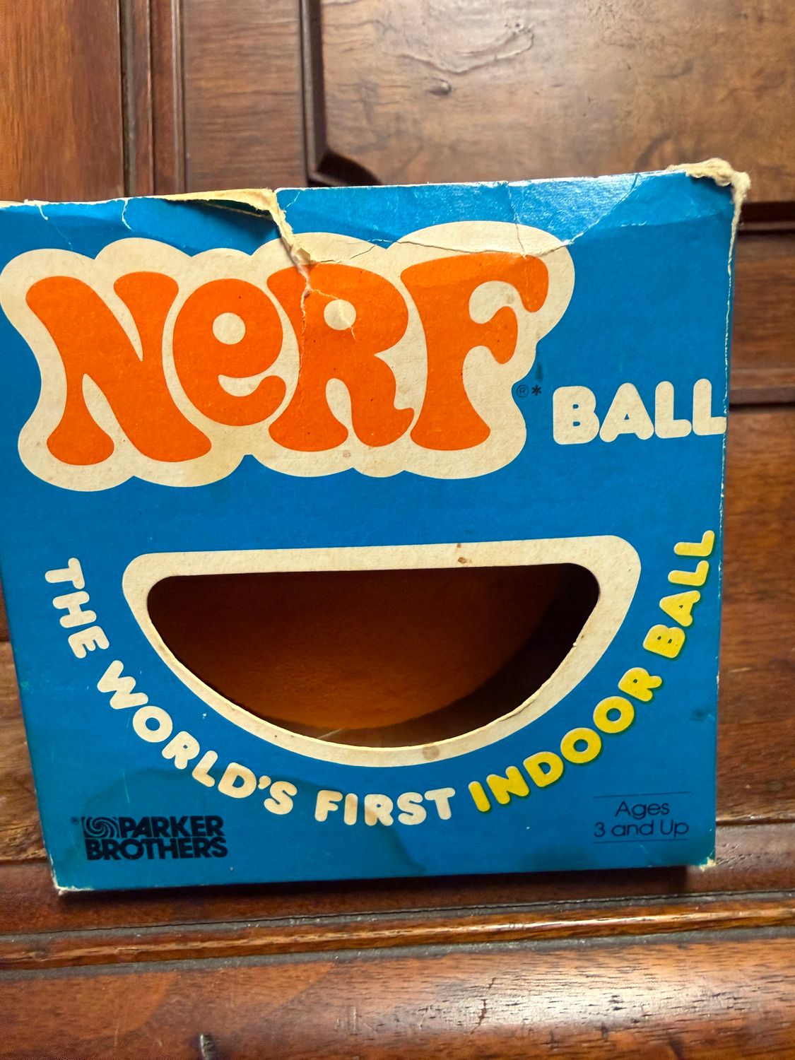 Vintage Nerf Ball in Original Box