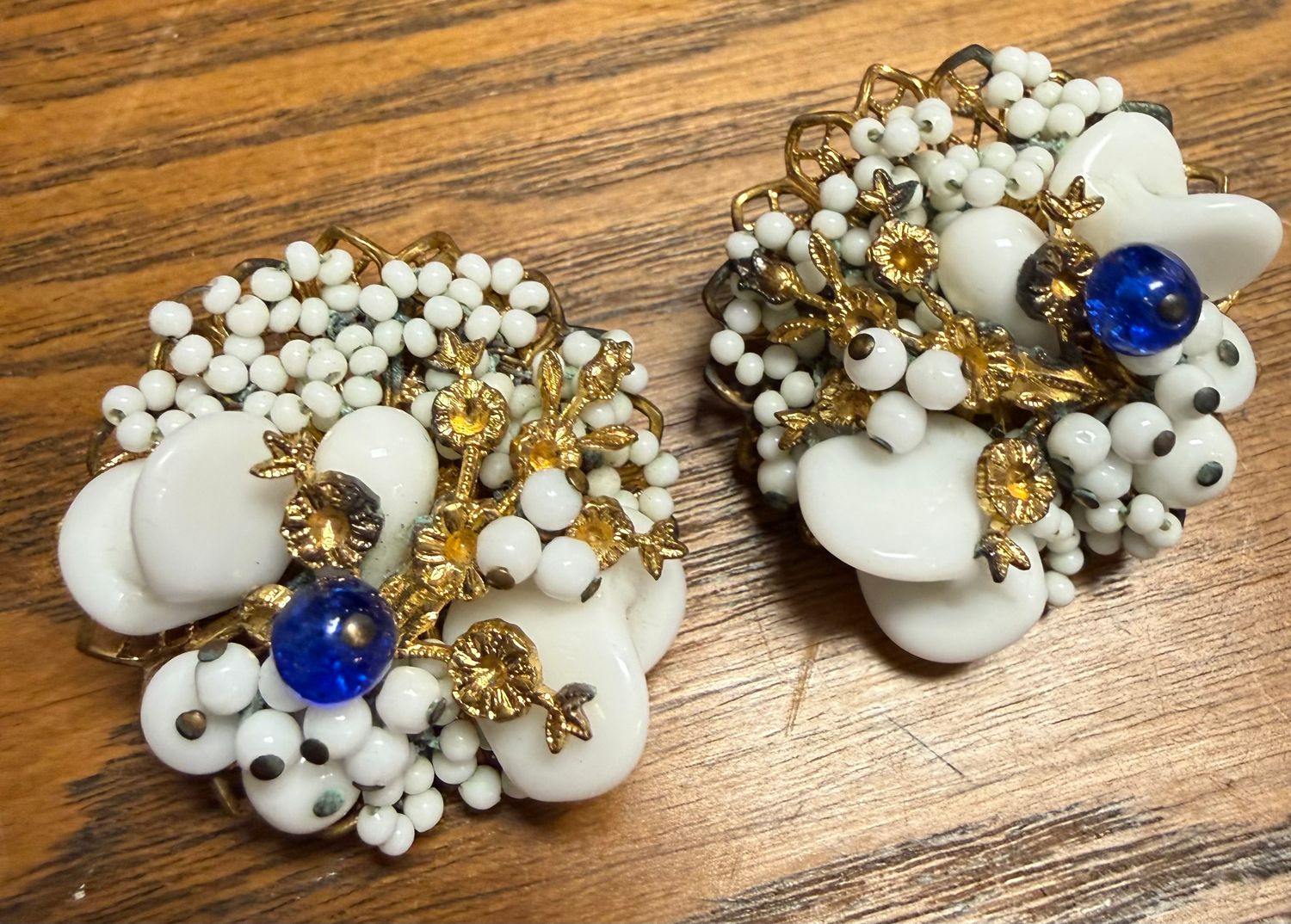 Mary Haskell Style Earrings Clip