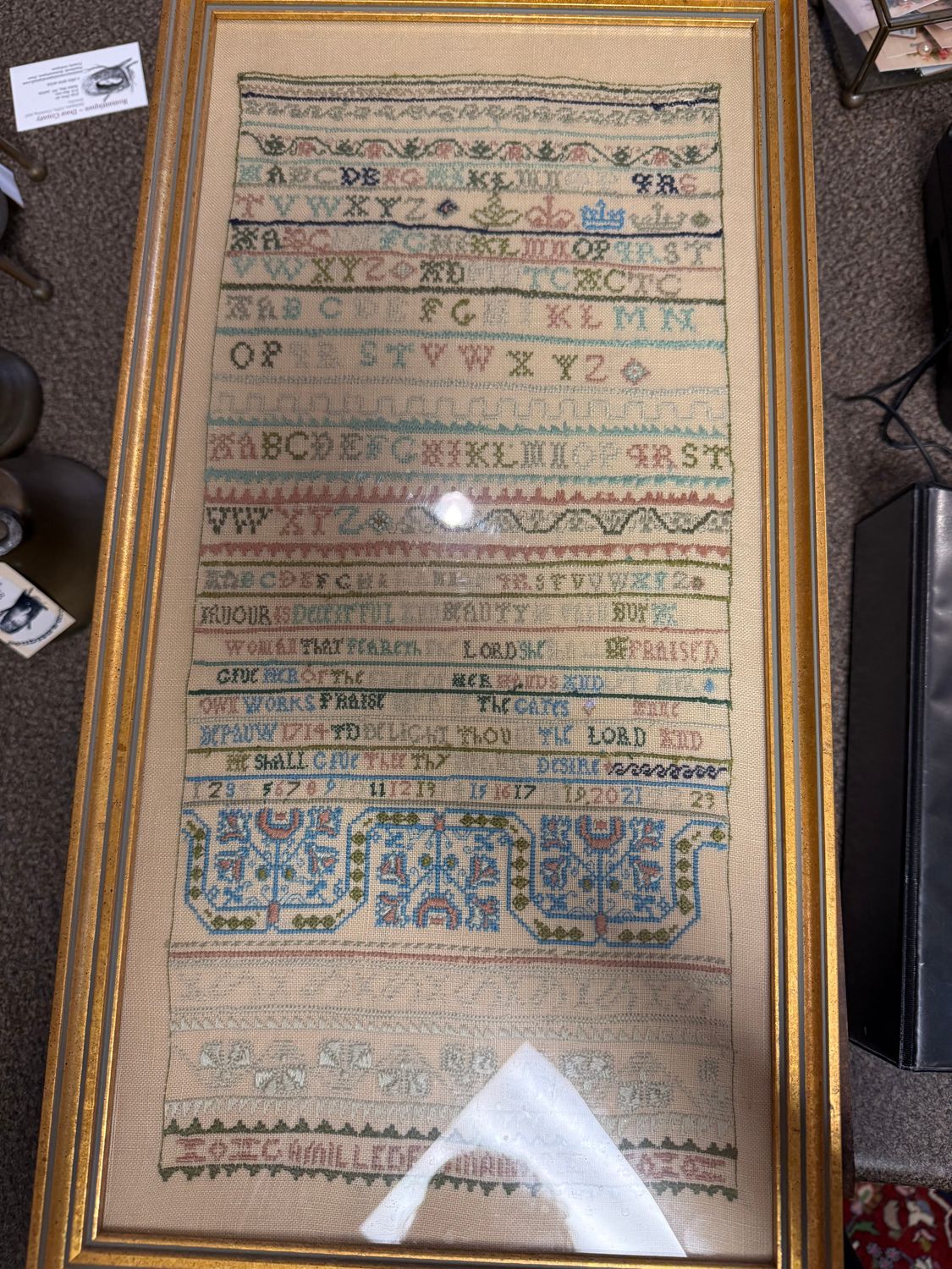 1972 Textile Sampler