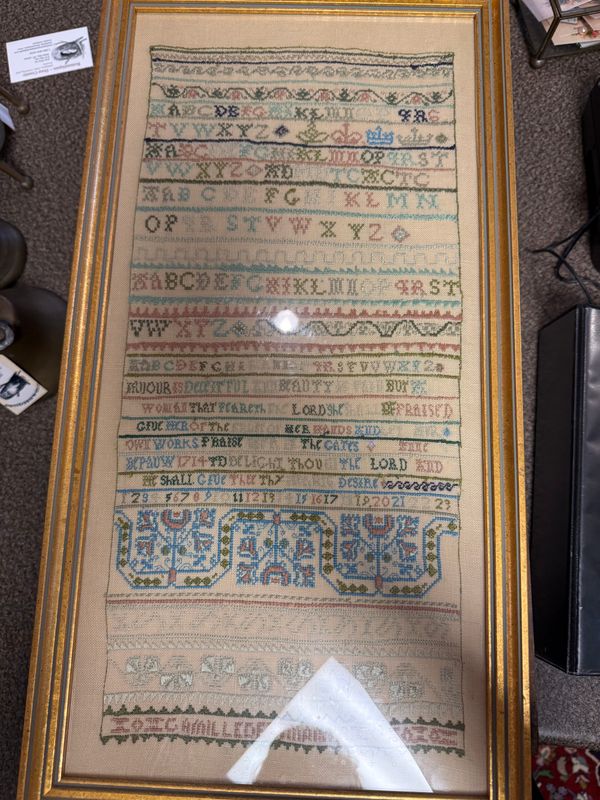 1972 Textile Sampler