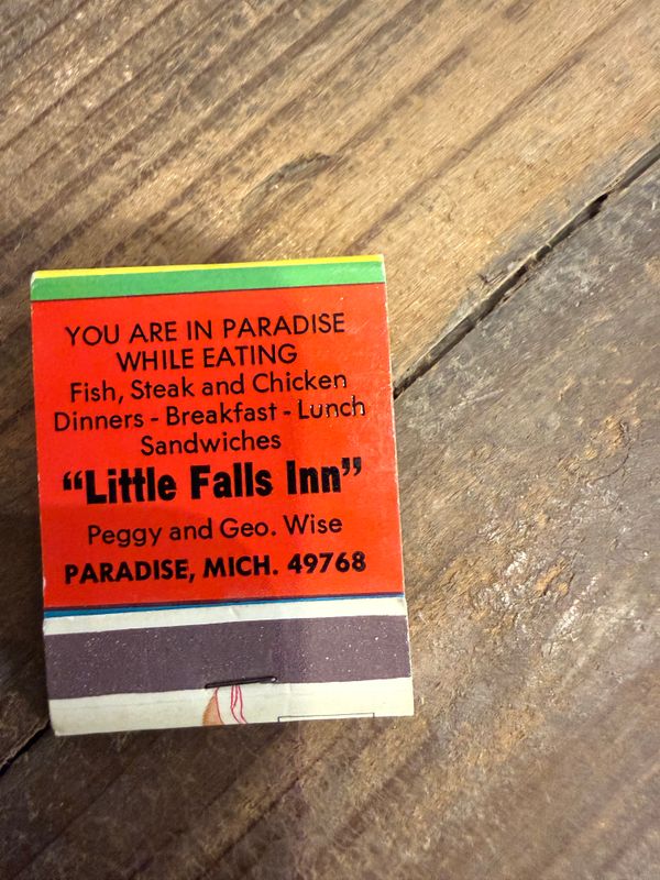 1940s Pin-Up Little Falls Inn Matchbook