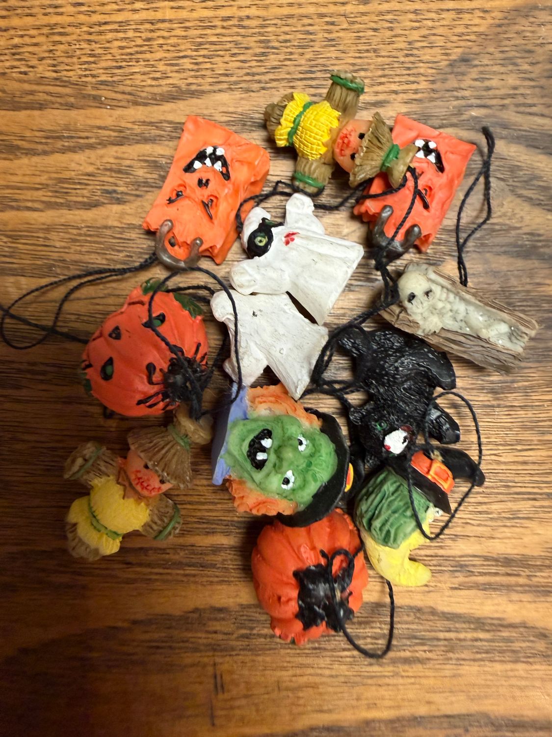#73 Mini Halloween Trinket Ornaments EACH