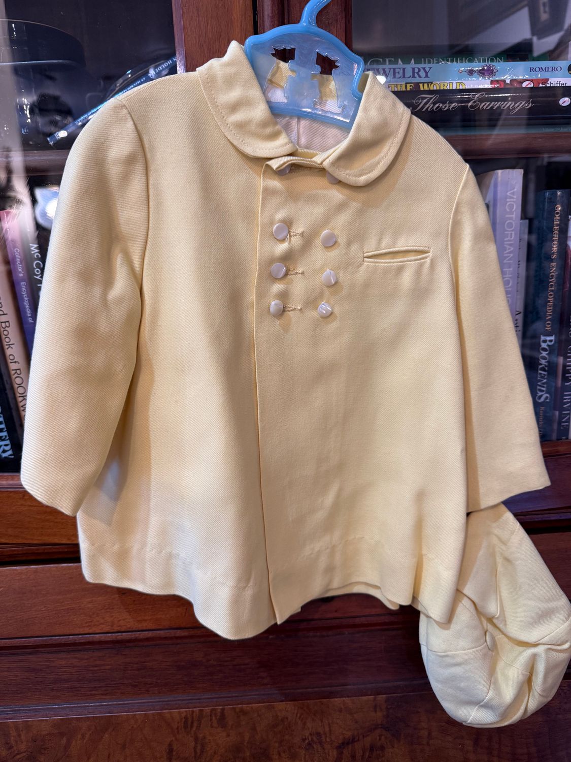 Kute Kiddies Butter Yellow Jacket and Cap w/ Hanger