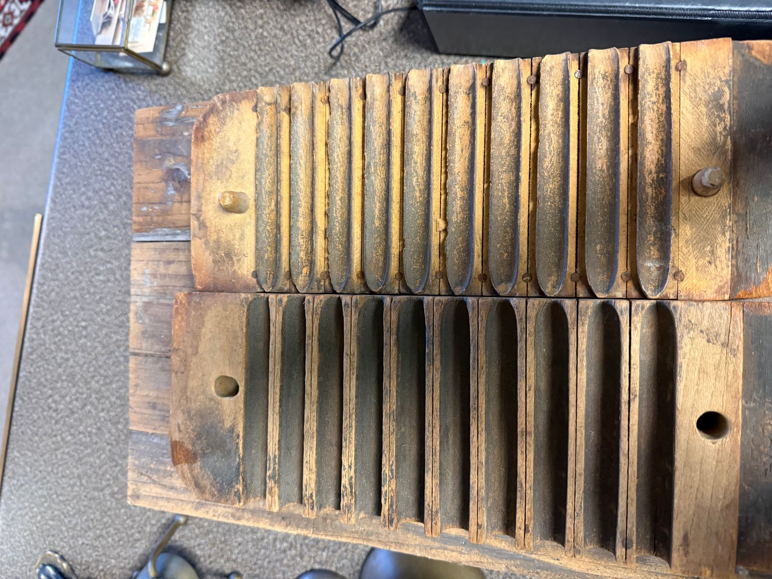 Cigar Mold Two Piece Wooden