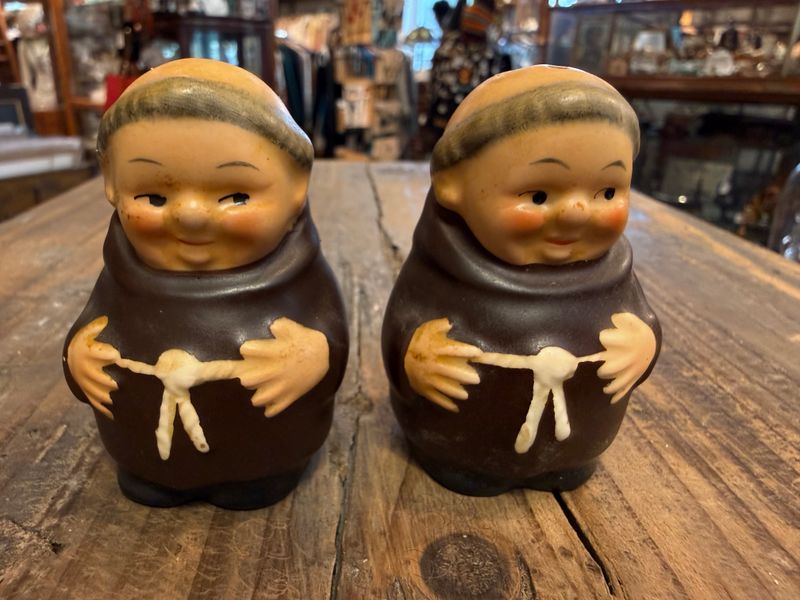 Goebel Hummel Friar Tuck Creamer &amp; Sugar